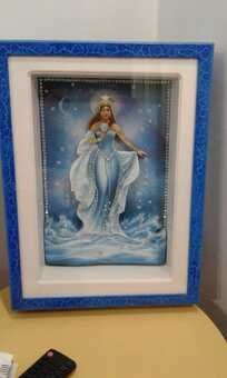 Quadro em Arte Francesa Orixá Iemanjá