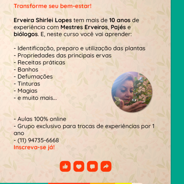 Egbo'lè - Curso das Ervas Encantadas