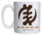 Caneca Adinkra - Gye Nyame - 350mL - Loja Axé