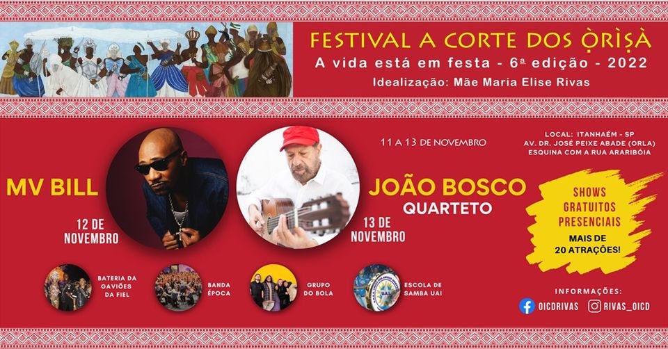 Festival "A Corte dos Òrìṣà"