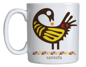 Caneca -Adinkra Sankofa - 350mL